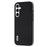 ABEEL For Samsung Galaxy S23 FE Shockproof Nappa Texture Mobile Case Genuine Cow Leather+PC+TPU Cover - Black - 1