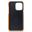 Phone Cover for iPhone 15 Pro , PU Leather Coated PC Protective Back Case with Dual Card Slots - Orange - 4