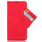 Multiple Card Slots Leather Wallet Case for Nokia C300 , Stand Phone Full Protection Phone Cover - Red - 2