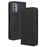 PU Leather Retro Phone Case for Nokia G42 , Stand Wallet Shockproof Cover - Black - 1