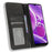PU Leather Retro Phone Case for Nokia G42 , Stand Wallet Shockproof Cover - Black - 2