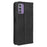 PU Leather Retro Phone Case for Nokia G42 , Stand Wallet Shockproof Cover - Black - 6