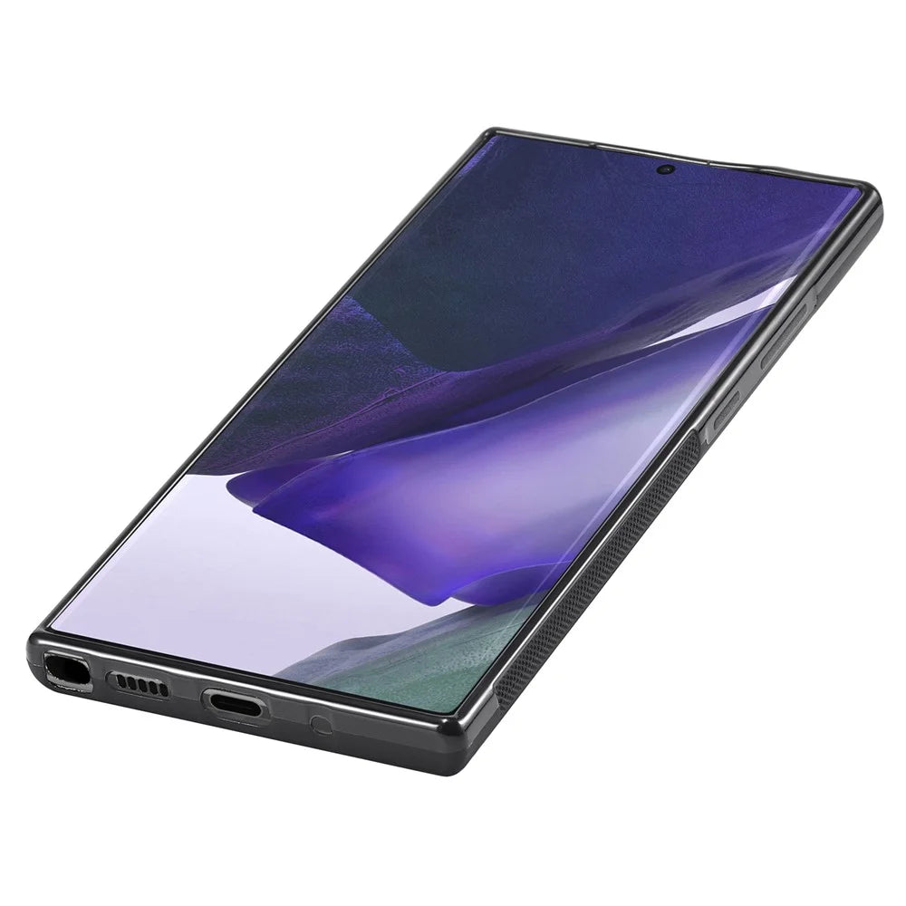 LC.IMEEKE For Samsung Galaxy Note20 Ultra / Note20 Ultra 5G Carbon Fiber Texture Anti-scratch Case PU Leather+TPU+EVA Phone Cover - 6