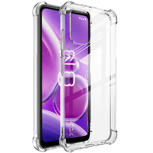 IMAK For Nokia G42 Anti-drop Soft TPU Back Cover Clear Phone Case Four Corner Cushioning Phone Shell - Transparent - 1