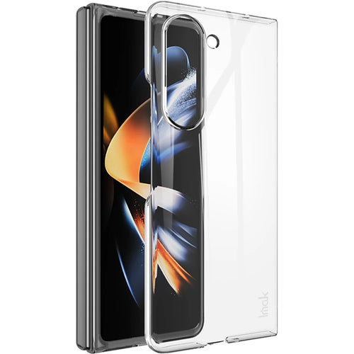 IMAK Crystal Case II Pro Phone Case for Samsung Galaxy Z Fold5 5G , Two-Piece Design Hard PC Clear Cover (Upper Cover+Lower Cover) - 1