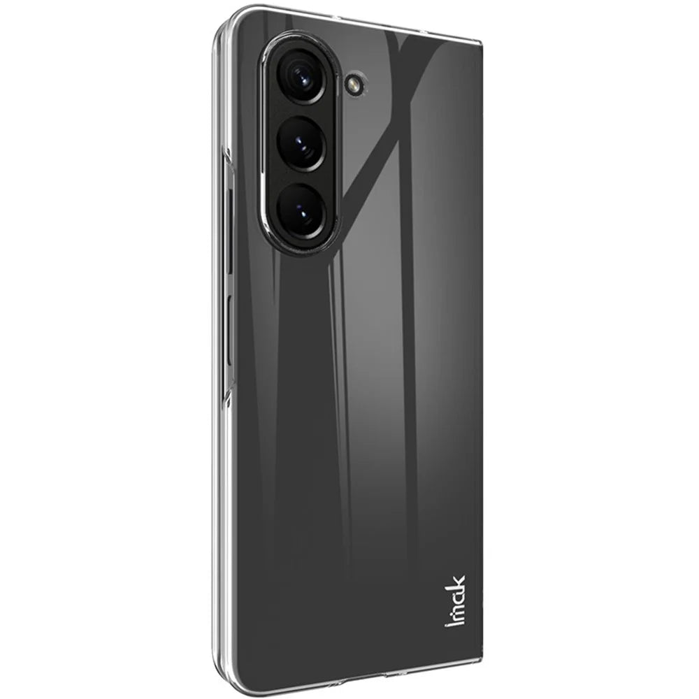 IMAK Crystal Case II Pro Phone Case for Samsung Galaxy Z Fold5 5G , Two-Piece Design Hard PC Clear Cover (Upper Cover+Lower Cover) - 7