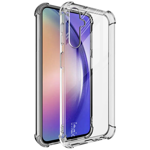 IMAK Clear Phone Case for Samsung Galaxy A25 5G (Global) (161.0 x 76.5 x 8.3mm) , Thickened Four Corner Shell Anti-Dust  TPU Phone Cover - Transparent - 1