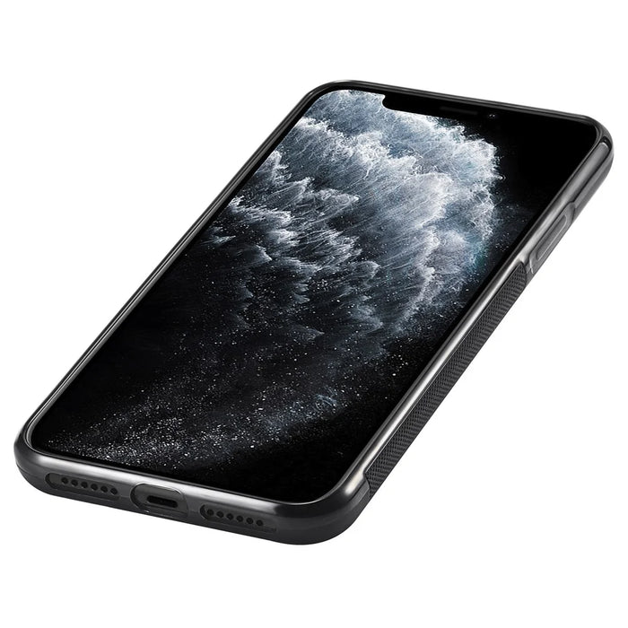 LC.IMEEKE For iPhone 11 Pro Max Cell Phone Cover Carbon Fiber Texture PU Leather+TPU+EVA Shell Case - 6