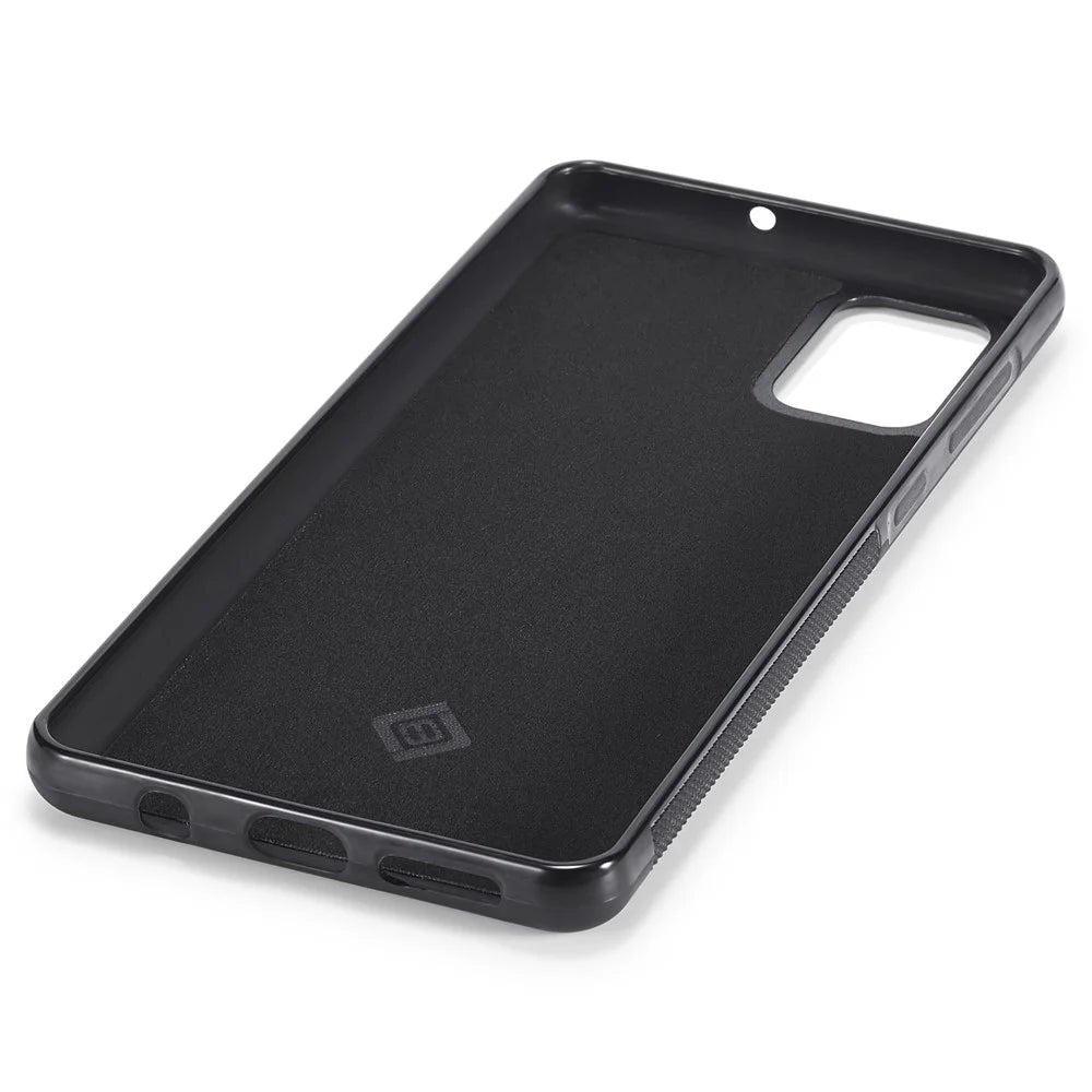 LC.IMEEKE For Samsung Galaxy A51 4G SM-A515 Slim-Fit Phone Cover Carbon Fiber Texture PU Leather+TPU+EVA Shell - 4