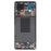 For Xiaomi 12 Pro 5G / 12S Pro 5G OEM Grade S AMOLED Screen and Digitizer Assembly + Frame Part (without Logo) - Black - 3