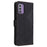 For Nokia G42 RFID Blocking Wallet Phone Case PU Leather Anti-fall Stand Cover with Strap - Black - 7