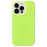 For iPhone 15 Pro Max Jelly Liquid Silicone+PC Anti-drop Phone Case Protective Back Cover - Green - 1