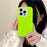 For iPhone 15 Pro Max Jelly Liquid Silicone+PC Anti-drop Phone Case Protective Back Cover - Green - 2