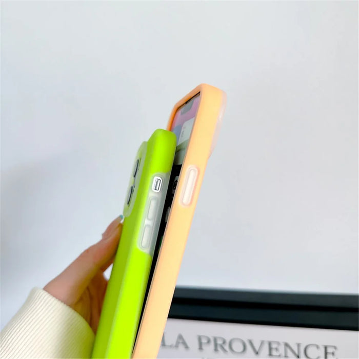 For iPhone 15 Pro Max Jelly Liquid Silicone+PC Anti-drop Phone Case Protective Back Cover - Green - 4