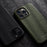 MELKCO For iPhone 14 Pro Genuine Cow Leather + PC Phone Cover Anti-scratch Case - Orange - 4
