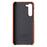 MELKCO For Samsung Galaxy S23+ Back Cover Genuine Cow Leather Coated PC Incomplete Phone Shell - Blue - 3