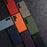 MELKCO Protective Case for Samsung Galaxy S22+ 5G , Genuine Cow Leather Coated PC Phone Cover - Orange - 4