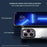 XUNDD For iPhone 15 Pro Acrylic+TPU Phone Cover Drop-proof Protective Case - Black - 5