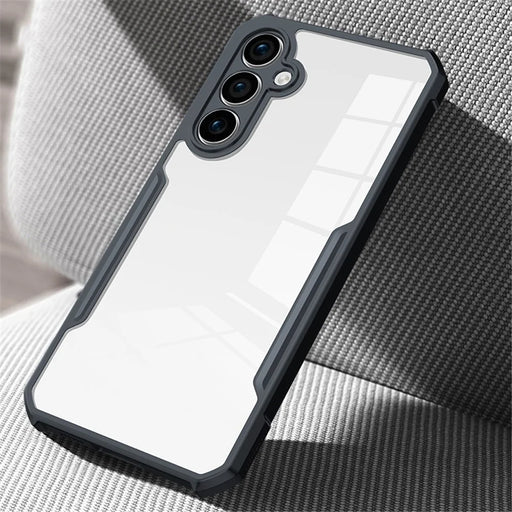 XUNDD For Samsung Galaxy S23 FE Acrylic+TPU Protective Phone Cover Drop-proof Case - Black - 2