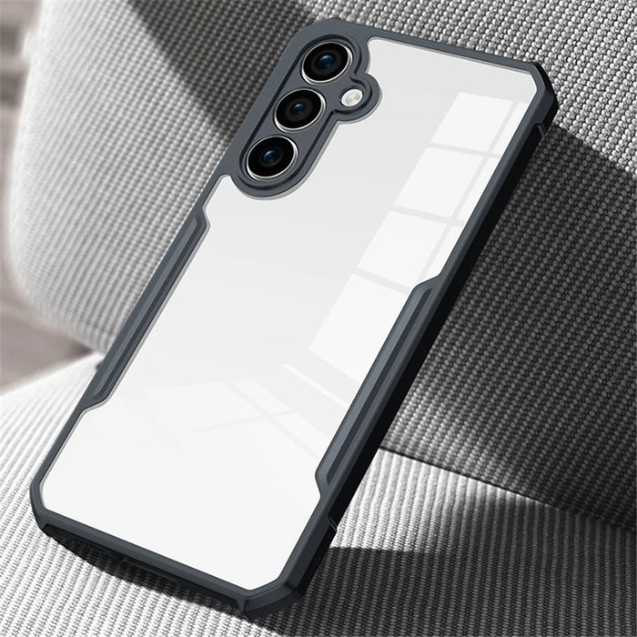 XUNDD For Samsung Galaxy S23 FE Acrylic+TPU Protective Phone Cover Drop-proof Case - Black - 2