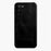 MELKCO For Samsung Galaxy S23 Waxy Genuine Cow Leather Coated PC Case Incomplete Phone Case - Black - 1