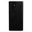 MELKCO Protective Case for Samsung Galaxy S23 Ultra Waxy Texture Phone Shell Genuine Cow Leather+Microfiber Leather+PC Case - Black - 1