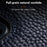 MELKCO For iPhone 13 Pro Max 6.7 inch Shockproof Case Genuine Cow Leather+Microfiber Leather+PC Phone Case - Dark Blue - 3