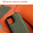MELKCO For iPhone 13 Pro Max 6.7 inch Shockproof Case Genuine Cow Leather+Microfiber Leather+PC Phone Case - Dark Blue - 5