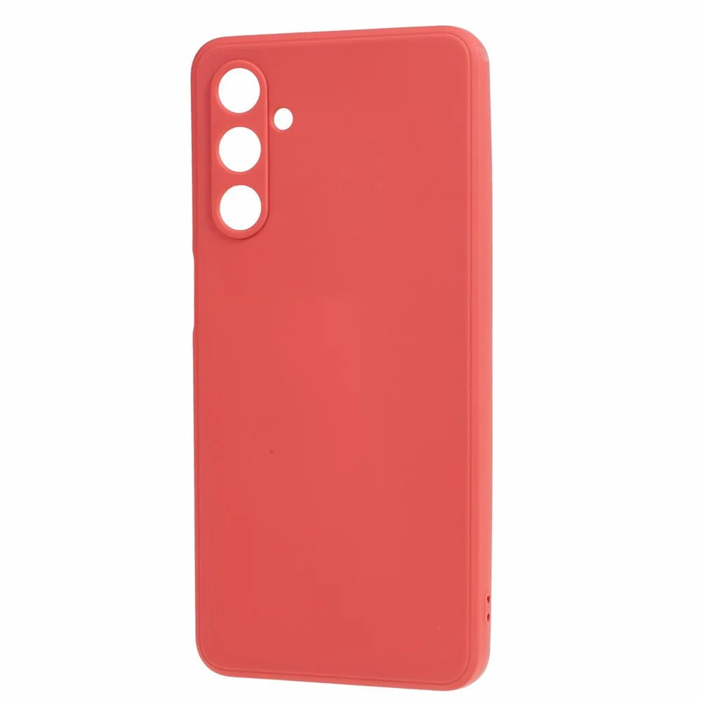 For Samsung Galaxy M54 5G / F54 5G Straight Edge Phone Case Precise Cutout Anti-scratch TPU Cover - Red - 3