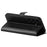 For Samsung Galaxy S23 FE Litchi Texture Magnetic Clasp Stand Cover PU Leather Wallet Phone Case - Black - 4