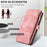 For iPhone 15 Plus Anti-Scratch Phone Cover Zipper Pocket Wallet RFID Blocking Stand Leather Case with Strap - Pink - 6