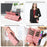 For iPhone 15 Plus Anti-Scratch Phone Cover Zipper Pocket Wallet RFID Blocking Stand Leather Case with Strap - Pink - 7