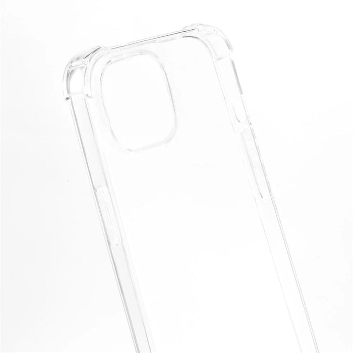 Anti-drop Cover for iPhone 15 , Four Corner Shockproof Clear TPU Phone Back Case with Lanyard - 4