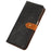 KHAZNEH For Nokia G42 Anti-Scratch Phone Cover Wallet PU Leather Case Cowhide Texture Stand Shell - Black - 5