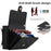 ZD 03 Phone Case for Samsung Galaxy Z Flip5 5G PU Leather + PC RFID Blocking Wallet Cover with Strap - Black - 4