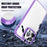Shockproof Case for iPhone 15 Pro Max Anti-Yellowing Soft TPU + Hard PC Phone Case - Purple - 4