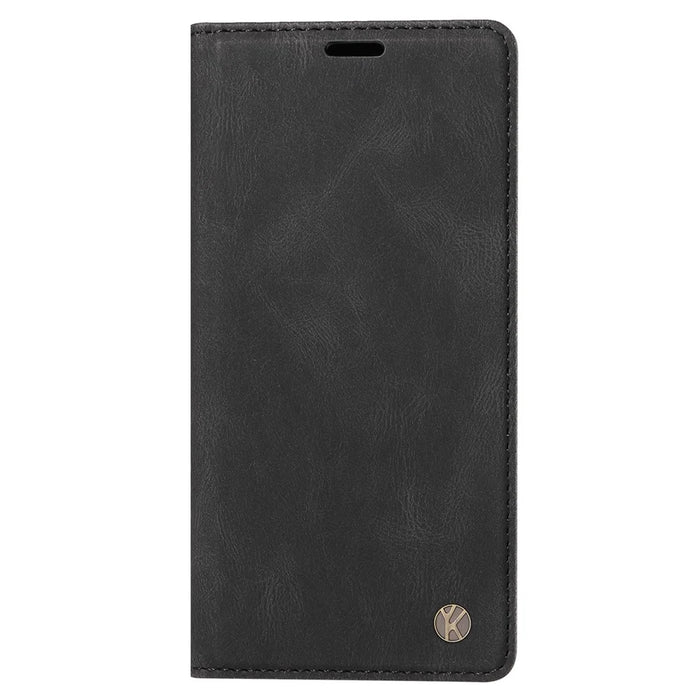YIKATU YK-004 For Google Pixel 8 Pro Skin-touch Leather Cover Viewing Stand Shell Wallet Phone Case - Black - 7