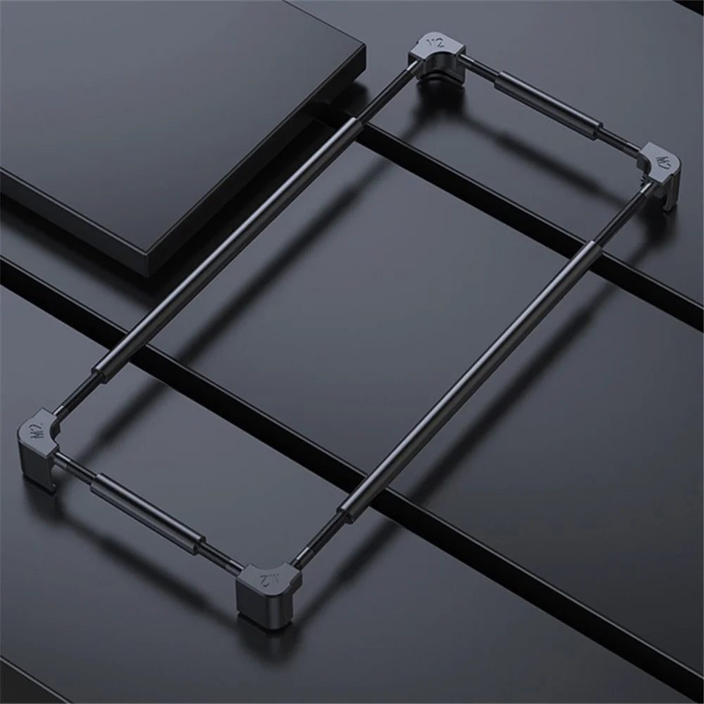 For iPhone 14 Pro Smartphone Frame Protective Cover Hard Metal Cell Phone Bumper Case - 2