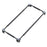 For iPhone 13 6.1 inch Anti-Collision Phone Edge Cover Frame Protector Hard Metal Cell Phone Bumper Case - 1