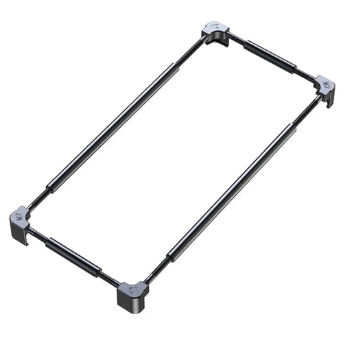 For iPhone 14 Drop Protection Phone Frame Cover Metal Protective Shell Cell Phone Hard Bumper Case - 1