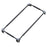 For iPhone 14 Plus Phone Frame Protective Cover Hard Metal Cell Phone Edge Protector Bumper Case - 1