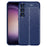 For Samsung Galaxy S23 FE Anti-scratch Phone Case Litchi Texture Phone TPU Cover - Blue - 1