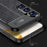 For Samsung Galaxy S23 FE Anti-scratch Phone Case Litchi Texture Phone TPU Cover - Blue - 4