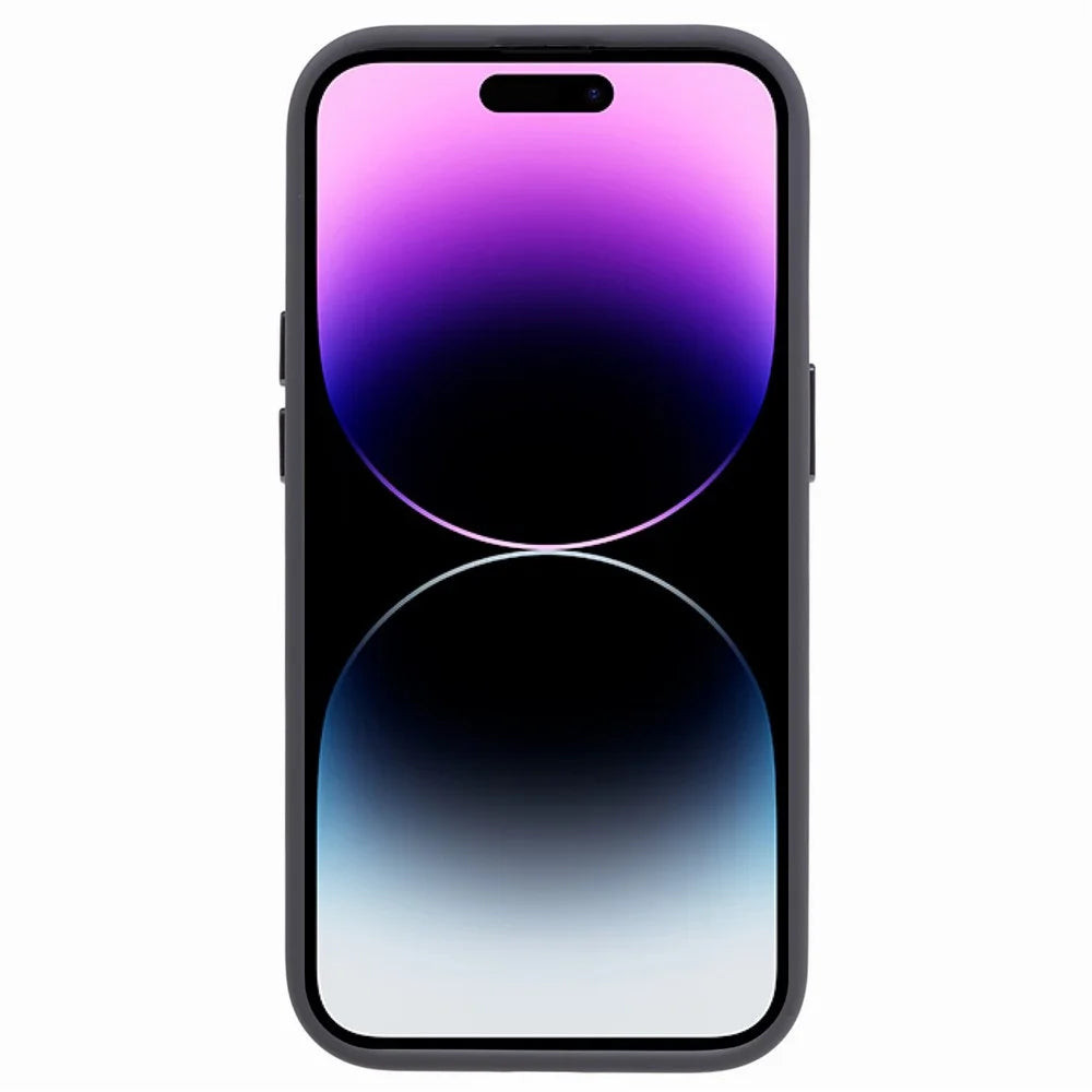For iPhone 15 Pro Liquid Silicone+PC Back Case Aluminum Alloy+Tempered Glass Lens Protection Phone Cover - Grey - 2