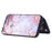 Style 008 For iPhone 15 Plus RFID Blocking Shockproof Case Anti-Drop PU+TPU Phone Shell with Straps - Black - 3