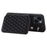 Style 008 For iPhone 15 Plus RFID Blocking Shockproof Case Anti-Drop PU+TPU Phone Shell with Straps - Black - 4