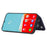 Style 008 For Samsung Galaxy S23 Ultra Leather Coated TPU Phone Cover RFID Blocking Card Holder Case - Blue - 4