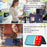 Style 008 For Samsung Galaxy S23 Ultra Leather Coated TPU Phone Cover RFID Blocking Card Holder Case - Blue - 6