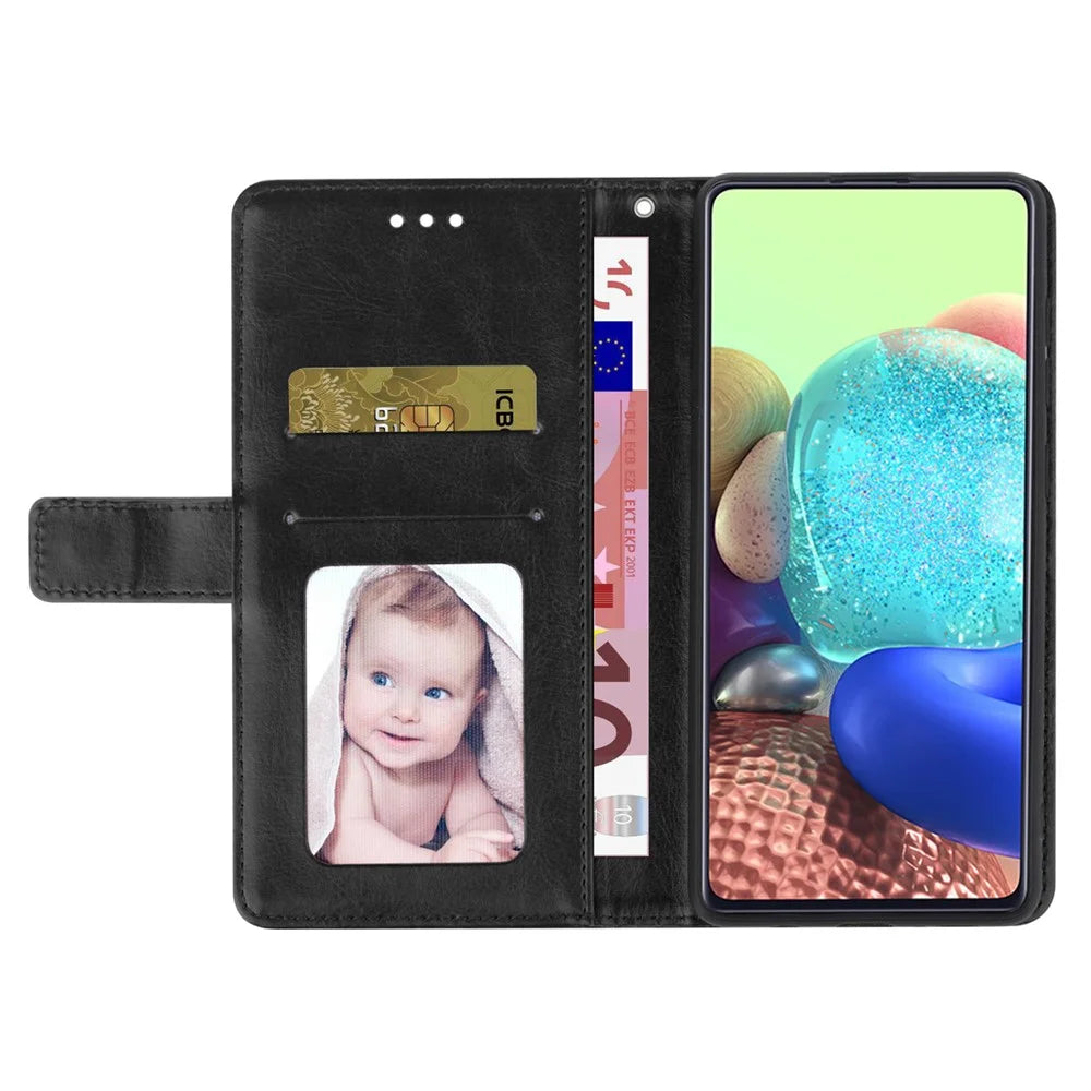 HT01 For Google Pixel 8 Wallet Phone Stand Case Y-shaped Line Imprinted Leather Cover - Black - 2