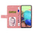 HT01 For Google Pixel 8 Pro Phone Cover Wallet Imprinted Y-shaped Line PU Leather Shell Phone Stand Case - Pink - 2